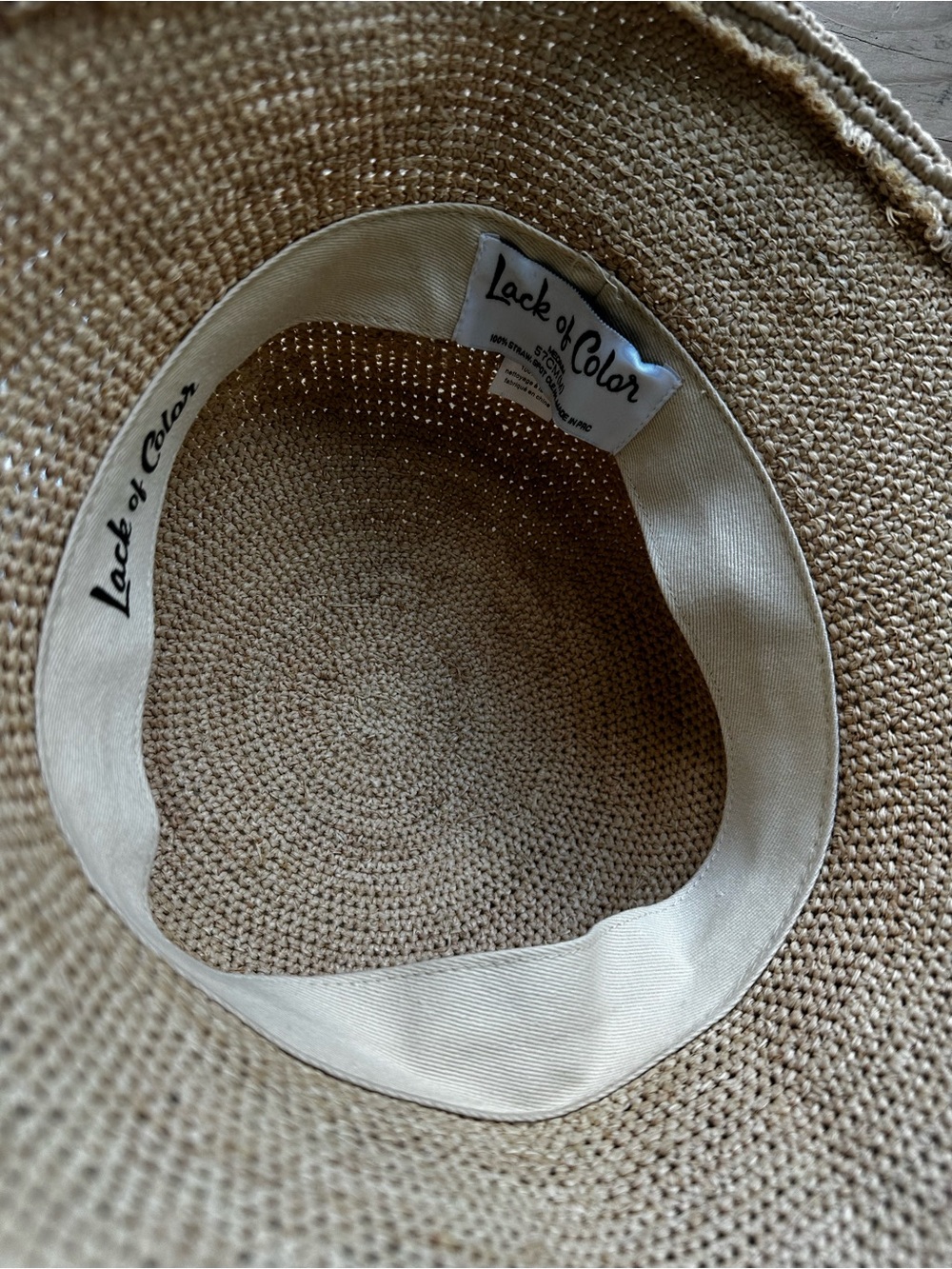 Lack of Color Inca Bucket Hat – Size Medium - Picture 2 of 4